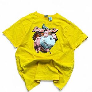 Russell-athletic Men's Yellow T-shirt